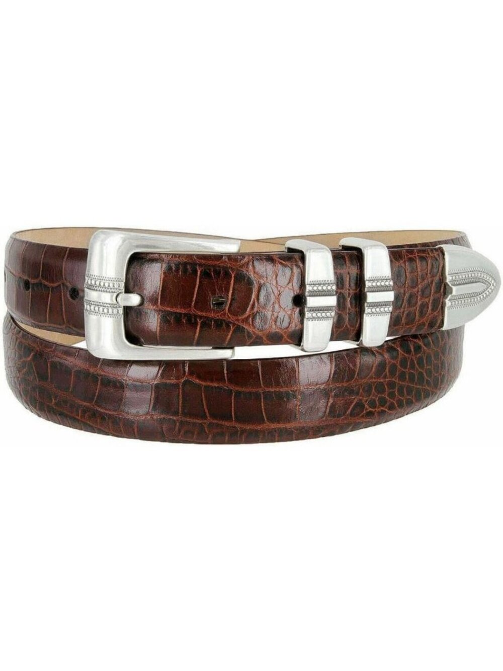 Genuine Full-Grain Leather Golf Dress Belt for Men | 1-1/8" Wide Stylish